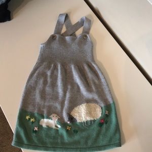 Adorable Mini Boden knit dress. Size 3-4